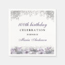 Buscar servilletas de papel Purpurina