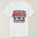 Buscar músculos camisetas Motivación para el entrenamiento