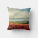 Buscar espía cojines Flores rojas