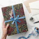 Buscar damasco papel de regalo Oscuro