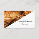 Buscar trabajador madera de tarjetas de visita Moderno