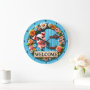 Buscar puerta madera de relojes de pared General y unisex