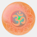 Buscar símbolo hindú pegatinas Meditación