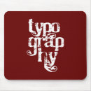 Buscar diseño gráfico alfombrillas de raton Tipografía