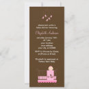 Buscar adorable 10x23 invitaciones Dulce