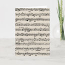 Buscar hoja de música tarjetas Musical