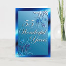 Buscar 55 años tarjetas de aniversario Para todos