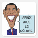 Buscar barack cuadradas pegatinas Presidente