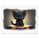 Buscar gatos negros lindos posters Para niños
