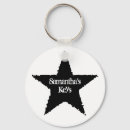Buscar estrella negra llaveros General y unisex