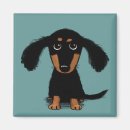 Buscar moreno negro imanes Dachshund