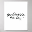 Buscar un buen día posters Motivación
