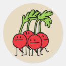 Buscar rábano pegatinas Vegetal