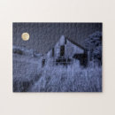 Buscar de la luna llena puzzles Paisaje