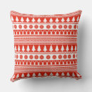 Buscar rojas y blancas cojines Para ellos