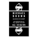 Buscar police tarjetas de visita Barbería