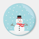 Buscar globos de la navidad imanes Muñeco de nieve