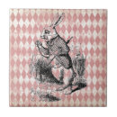 Buscar conejo blanco azulejos Vintage