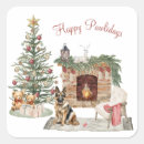 Buscar perro pastor pegatinas Navidades