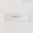 Buscar modo tarjetas de visita Minimalista