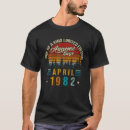 Buscar april birthday camisetas 1982