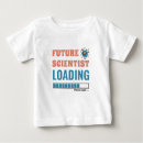 Buscar científico bebe camisetas Divertido