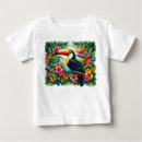 Buscar animales de la selva bebe camisetas Tropical