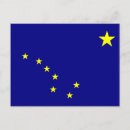 Buscar bandera de alaska postales Ee uu