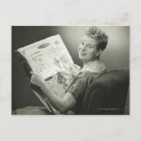 Buscar mujer de los años 50 postales Vintage