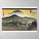 Buscar templo japonés posters Hiroshige