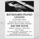 Buscar profesor de música flyers Para todos
