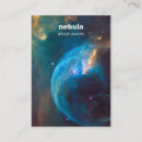 Buscar nebulosa tarjetas de visita Cosmos