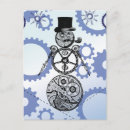 Buscar engranajes del steampunk tarjetas Vintage