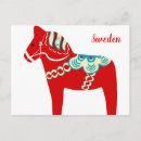 Buscar sverige postales Caballo del dala