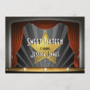 Buscar cortina roja invitaciones Hollywood