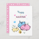 Buscar conejo tarjetas de pascua Familia