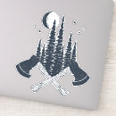 Buscar lumberjack pegatinas Bosque