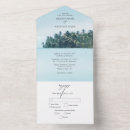 Buscar playa boda invitaciones Palmeras