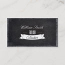 Buscar teacher tarjetas de visita Tutor