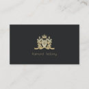 Buscar cresta tarjetas de visita Logotipo