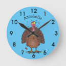 Buscar turkey relojes de pared Thanksgiving