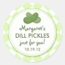 Buscar pepinillo pegatinas Pepinillos de eneldo