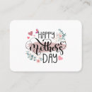 Buscar día la madre de tarjetas de visita Para