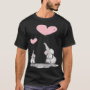 Buscar elefantes rosados camisetas Corazón