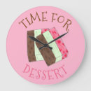 Buscar gelato relojes de pared Helado