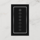 Buscar colores del chakra tarjetas de visita Meditación