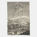 Buscar luna llena paños de cocina Cielo nocturno