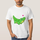 Buscar cocodrilo del dibujo animado camisetas Kawaii