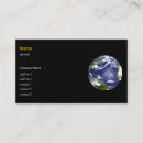 Buscar planeta tierra tarjetas de visita Planetas
