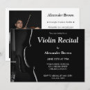 Buscar música de concierto invitaciones Violín